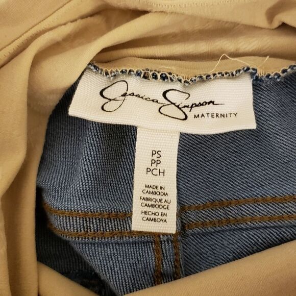 Jessica Simpson Maternity pull on jean pants 👖 - Picture 4 of 5